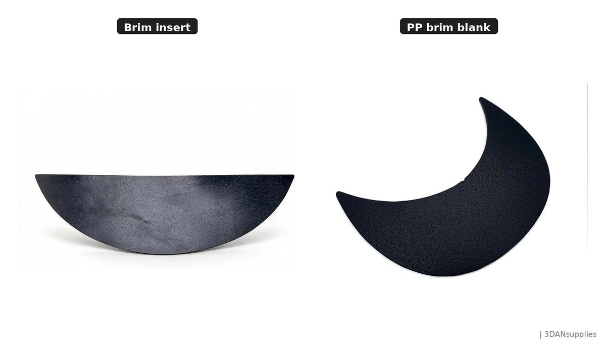 Sun hat brim insert and stiffener supplies