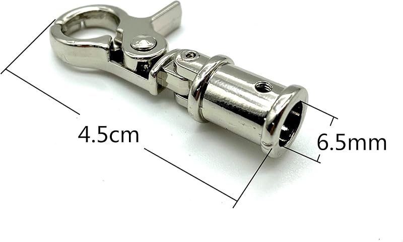Mini Lobster-Claw Cord End Cap (6.5mm)