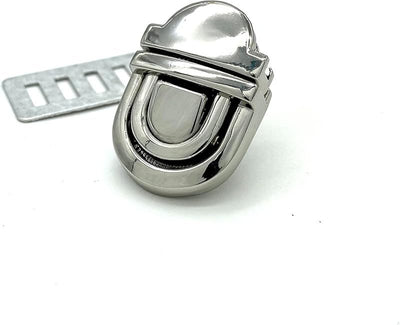 Zinc Alloy Tongue Lock Purse Lock for Handbag Purse Bag Making, 1 Set per lot