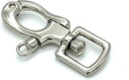 Swivel Snap Shackle Hook, Square Eye (5/8")