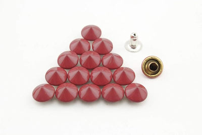 Cone Rivet / Iron Bullet Rivet Spike, Purse Rivets Studs for Leather Bag Making Clothing Shoes