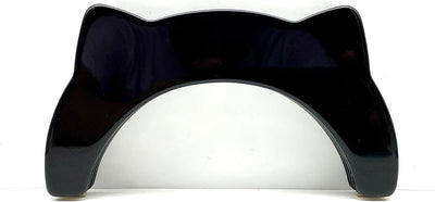 Acrylic Purse Frame, 6 1/4" x 3 1/2" (16 x 9 cm) - Black