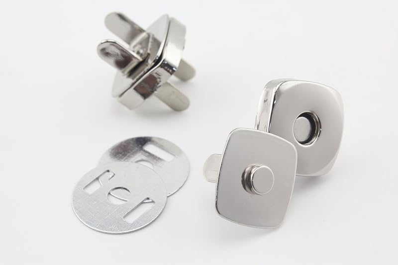 Raised Square Magnetic Snaps, 3/4" (18 mm)