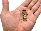 Trigger Swivel Snap Hook, Round Eye (3/8", 9mm)
