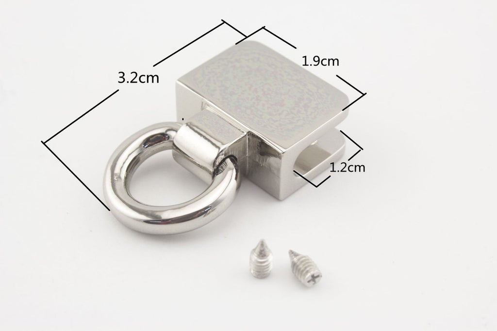 Edge Wallet Clutch Chain Strap Connector Anchor Clip with D Ring