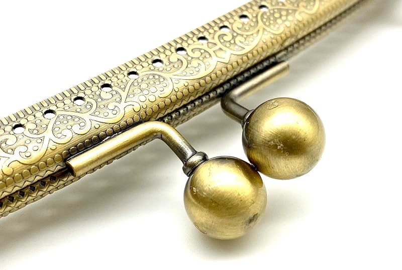 Arch Sew-In Kiss-Lock Purse Frame, 10" x 3 9/16" (25.5 x 9 cm)
