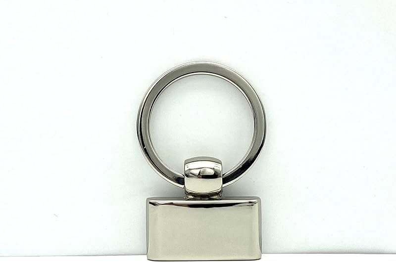 Rectangle Key Fob Hardware with Split Ring
