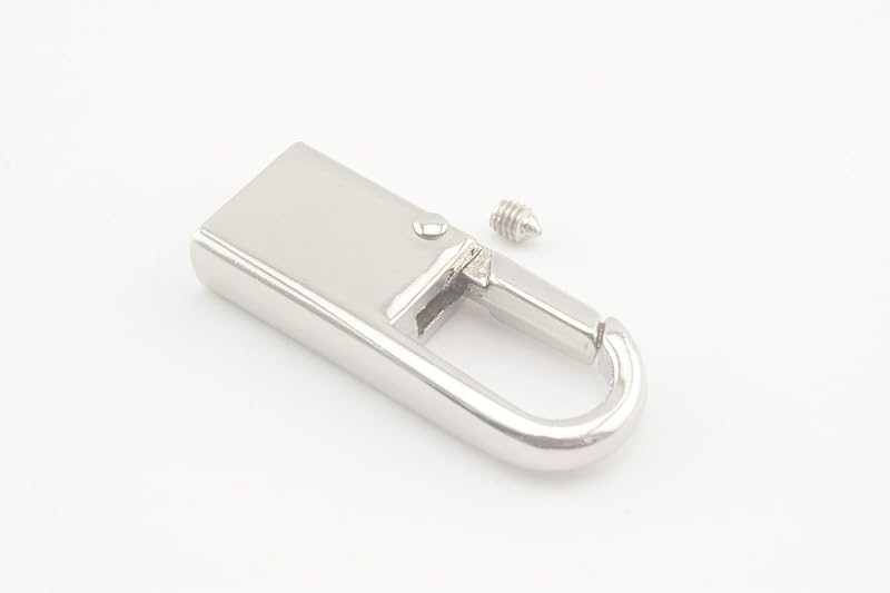 Flat Webbing End Push-Gate Hook