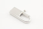 Flat Webbing End Push-Gate Hook