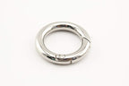 Spring Gate O Ring / zinc alloying Round Snap Clip Trigger Make for Key Handbag Purse Shoulder Strap