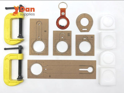 Airtag case mold for wet leather shaping forming mold tool for Airtag case