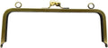 Rectangle Glue-In Kiss-Lock Purse Frame, 8 5/8" x 3 3/8" (22 x 8.5 cm)