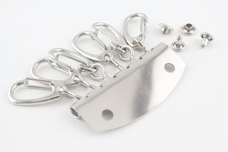 Key Organizer Plate with 6 Hooks (48mm)