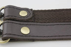 Adjustable Genuine Leather Shoulder Crossbody Bag Purse Strap Handles with Hooks for Bag Making Replacement / Deep…
