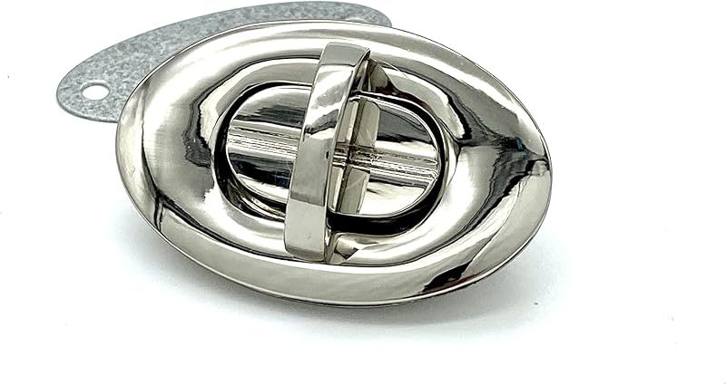 Oval Twist Turn Lock Clasp Purse Closure Lock Zinc alloying for Purse Bag Wallet Clutch Making