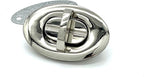 Oval Twist Turn Lock Clasp Purse Closure Lock Zinc alloying for Purse Bag Wallet Clutch Making