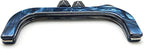 Rectangle Acrylic Purse Frame, 10" x 4" (25 x 10 cm) - Faceted Bead Clasp