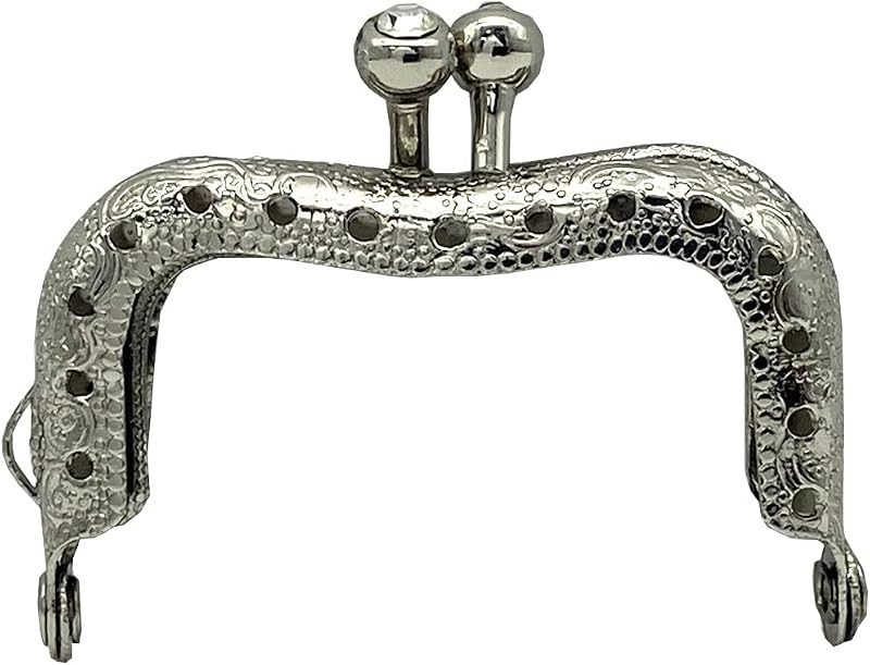 Crown Sew-In Kiss-Lock Purse Frame, 2" x 1 3/16" (5 x 3 cm)