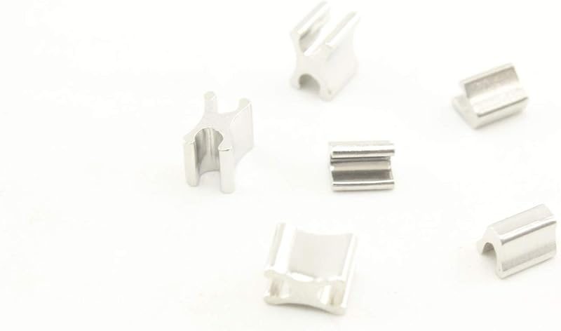Solid Brass Zipper Stop and Zipper Bottom Hardware Stopper Zipper Replacement Parts for Zipper Making