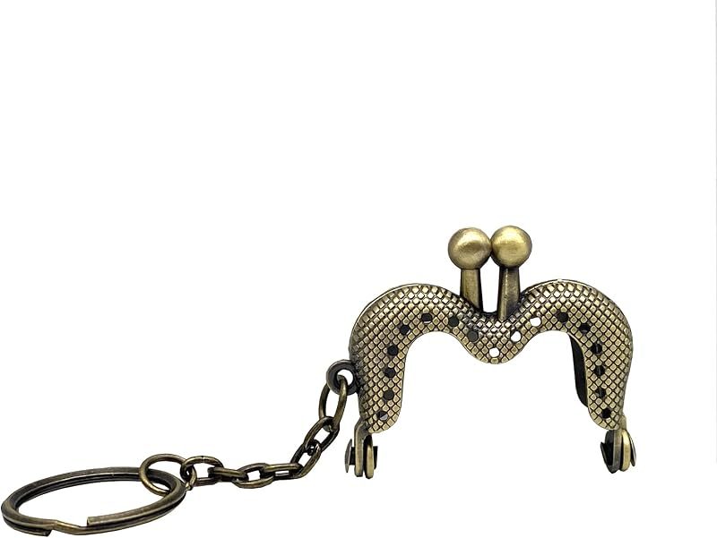M-Shape Sew-In Kiss-Lock Purse Frame, 1 5/8" x 1 3/16" (4 x 3 cm)