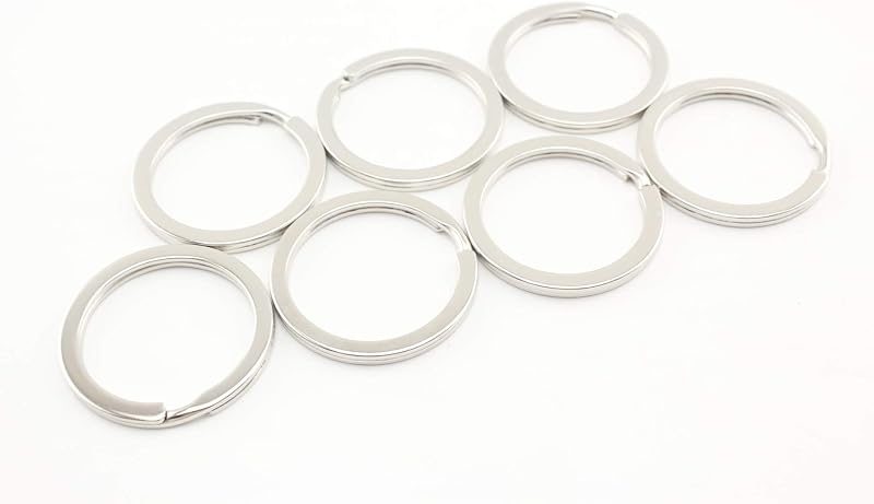 Round Split Key Ring
