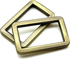 Rectangle ring / zinc alloying for buckle straps bags belt purse hardware making,bag replacement