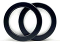 Round Ring Wooden Purse Handles, 5 1/2" or 6 1/2" (14 or 16.5 cm)