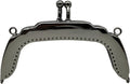 Rectangle Vintage Embossed Sew-In Kiss-Lock Purse Frame
