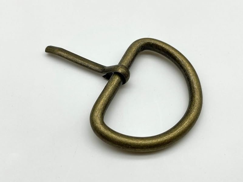 Iron D Ring pin Belt Strap Buckle Loops Clasp for Bag Purse Leather Belts Crafts Accessories