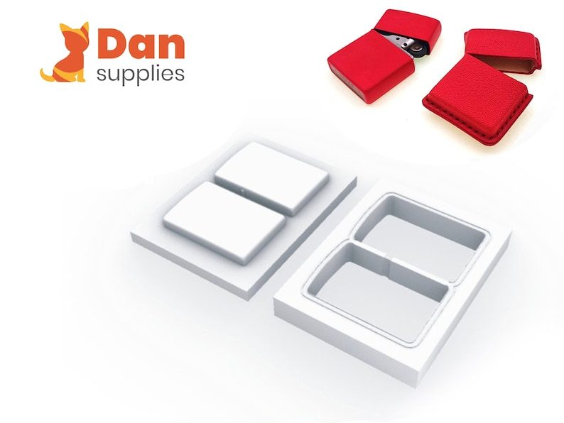 Leather Zippo Case Mold, Wet Molding Forming Tool