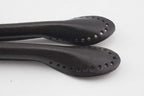 Sew-In Genuine Leather Purse Handles with Ear-Shape Ends