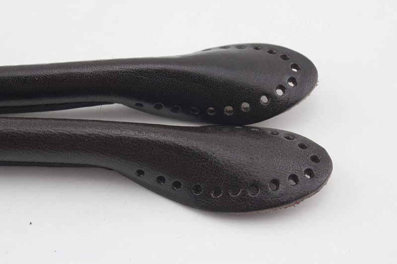Sew-In Genuine Leather Purse Handles with Ear-Shape Ends