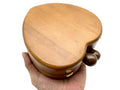 Heart Wood Box Clutch Frame, 6" (15 cm)