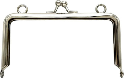Rectangle Glue-In Kiss-Lock Purse Frame, 4 1/2" x 2 5/8" (11.5 x 6.5 cm)