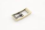 Zinc alloying Single Prong Strap Buckle Center Bar Pin Belt Buckles for bag purse Leather Belts Crafts Accessories