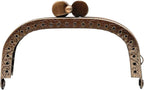 Arch Sew-In Kiss-Lock Purse Frame, 3 1/2" x 1 3/4" (9 x 4.5 cm)