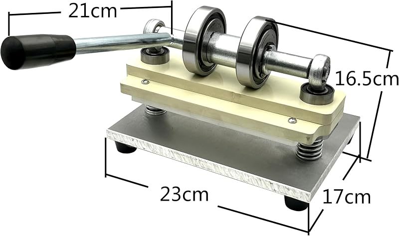 Leather Die Cutter Cutting Machine Double Guiding Shaft Leather Embossing Machine