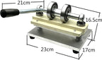 Leather Die Cutter Cutting Machine Double Guiding Shaft Leather Embossing Machine
