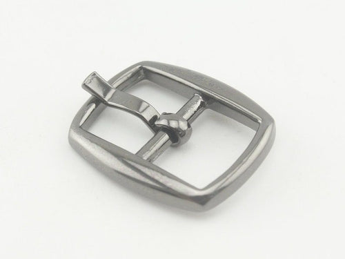 3/8" (11 mm) center bar pin buckle for bag purse shoes strap hat dog collar making Gunmetal