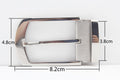 1 1/2" (38 mm) Heavy weight Stainless steel Belt buckle blank for men Top quality