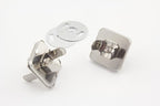 Square Shape Magnetic Snaps Bag Button Purse Leather Closures for Sewing Purse Bag Clutch Wallet