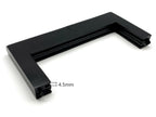 Rectangle Wood Purse Frame, 10" (25 cm) - Solid Colour