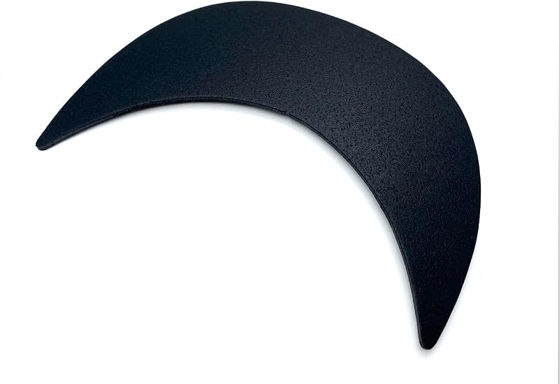 Flat PP Cap Brim Insert, Brim Blank for DIY Hat Making and Repair 10 Pieces