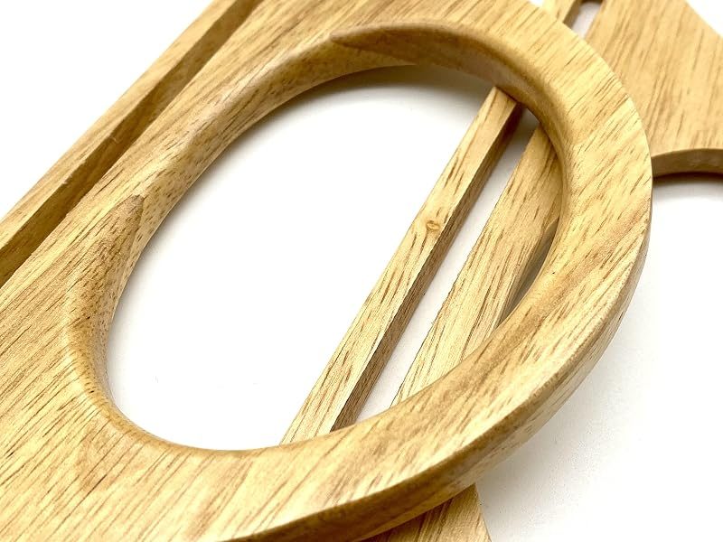 Wooden Purse Handles, Purse Handles Handbag Handle for Bag Making, Purse Making, Handle Replacement, per lot