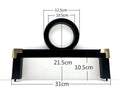 Wood Purse Frame, 12 1/4" (31 cm)