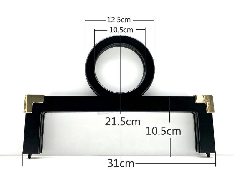Wood Purse Frame, 12 1/4" (31 cm)