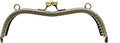M-Shape Sew-In Kiss-Lock Purse Frame, 7 1/2" x 2 9/16" (19 x 6.5 cm)