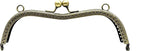 M-Shape Sew-In Kiss-Lock Purse Frame, 7 1/2" x 2 9/16" (19 x 6.5 cm)