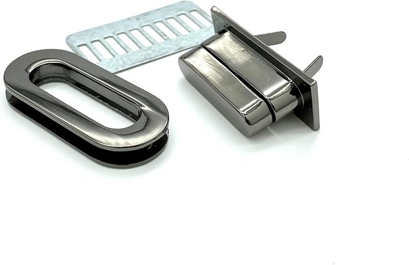 Oval Twist Turn Lock Clasp Purse Closure Lock Zinc alloying for Purse Bag Wallet Clutch Making