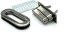 Oval Twist Turn Lock Clasp Purse Closure Lock Zinc alloying for Purse Bag Wallet Clutch Making